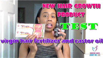 Virgin Hair Fertilizer Oil Ingredients